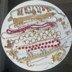 Jewelry: Necklaces, Earrings, Waist Chains